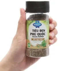 Minh Ha Phu Quoc ground black pepper 50g jar