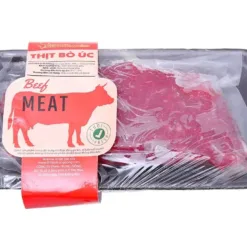 Trung Dong fresh Australian beef shoulder vacuum-packed tray 250g